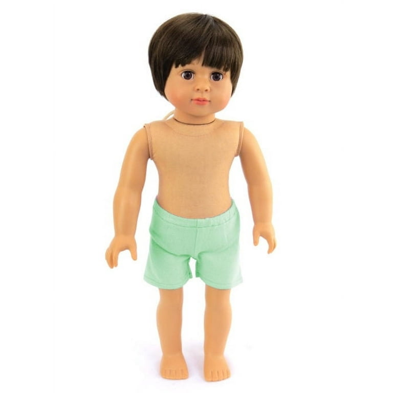 American Fashion World Mason 18 Inch Posable Boy Doll, Ready for