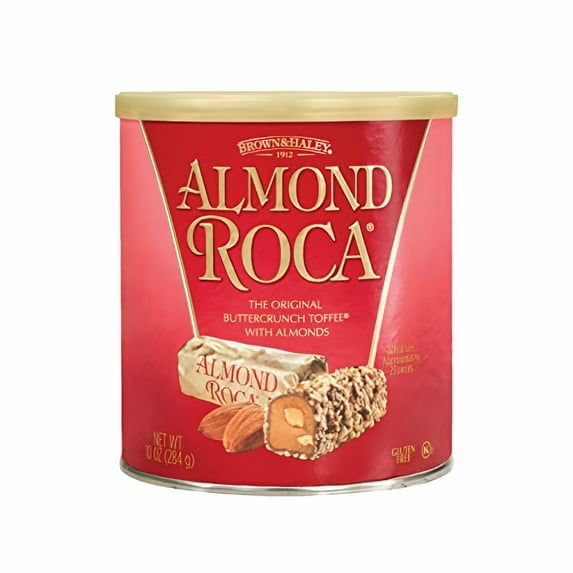Brown & Haley Almond Roca Buttercrunch Toffee 10 oz (Pack of 5)