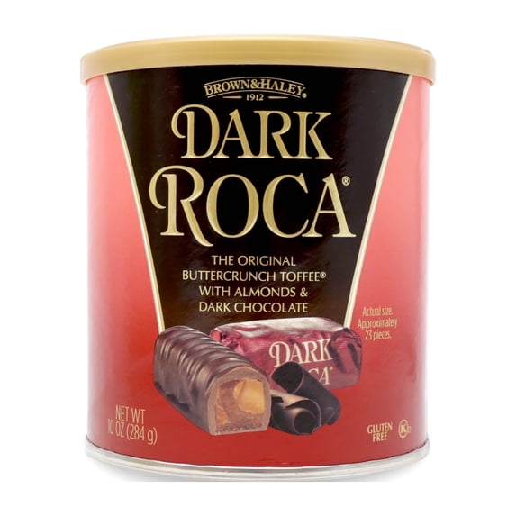 Butter Crunch Roca Brown & Haley Dark Roca Buttercrunch Toffee with Almonds & Dark ...