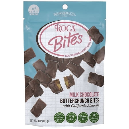 Brown & Haley Roca Bites Milk Chocolate Candy 4.4oz
