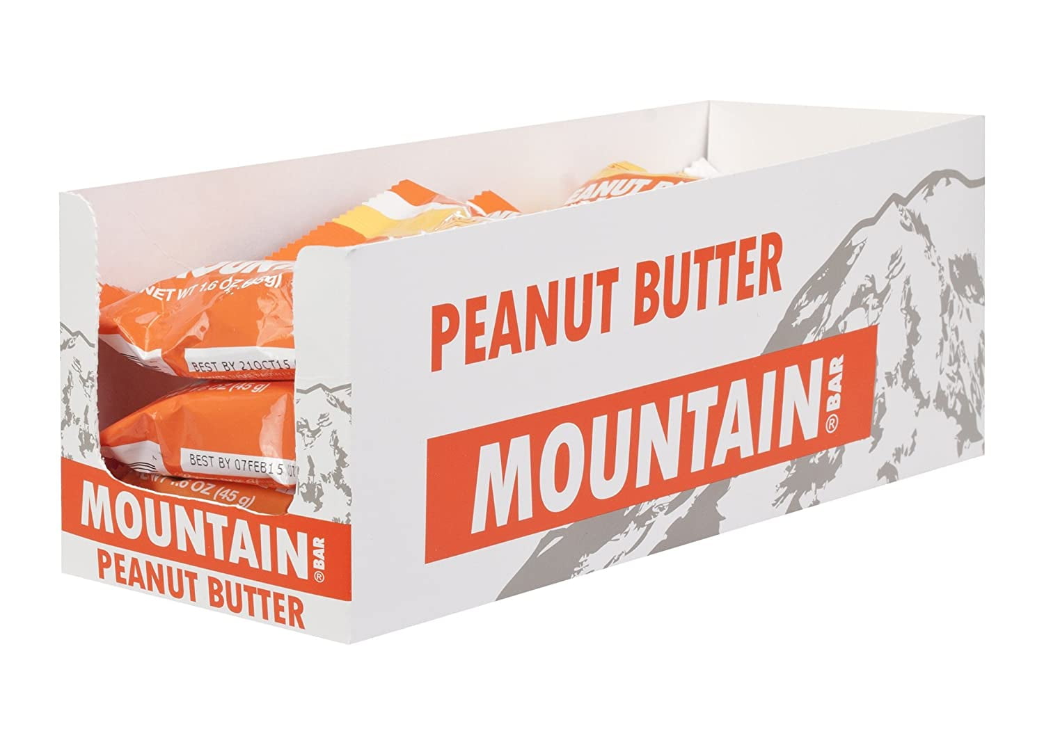 Brown & Haley peanut Butter MOUNTAIN BAR Case of 15-1.6 oz