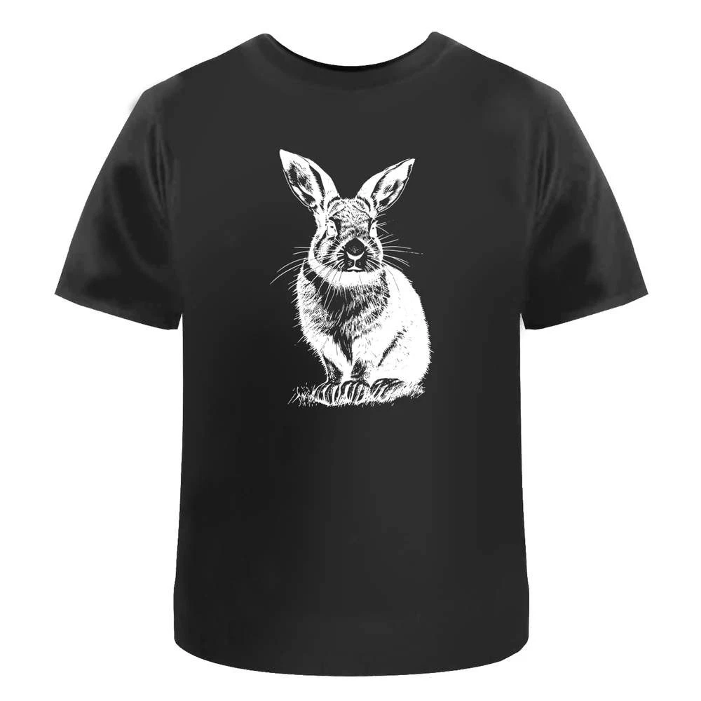 Brown Hare Rabbit Unisex T-Shirt - 100% Cotton - Walmart.com