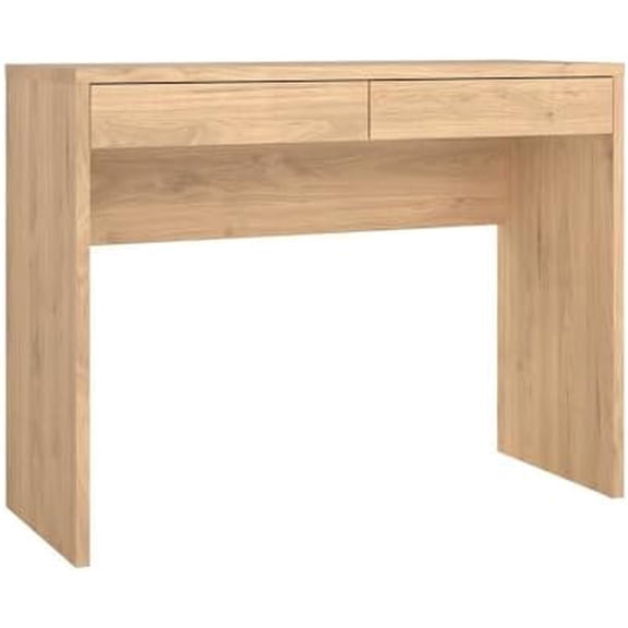 Brown Home Office Desk with 2 Drawers, Elegant Computer Desk and Study Table Ideal for Bedroom, Office, or Work from Home Setup$$Home Decor, Kitchen, & Other