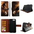 thumbnail image 1 of Brown Horse Wallet Case for iPhone 6 / 6s / 7 / 8 Folio Standing Cover Card Slot Money Pocket Magnetic Closure Fashion Flip Pu Leather, 1 of 2