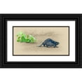 thumbnail image 1 of Brown, Jim 18x11 Black Ornate Wood Framed with Double Matting Museum Art Print Titled - Beaver, 1 of 4