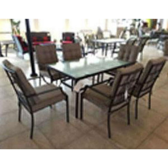 Brown Jordan SBF309_6PK Madison Dining Chair With Cushion, 42.13 in H x 23.62 in W x 62.3 in D