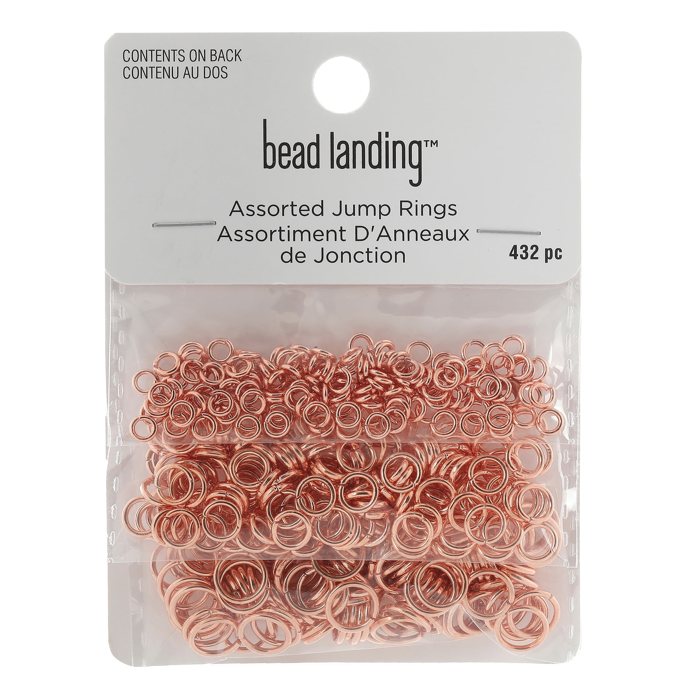 Brown Jump Rings by Bead Landing – 432 Pieces Each (5,184 Total) in Multiple Sizes for Jewelry Making - 12 Pack