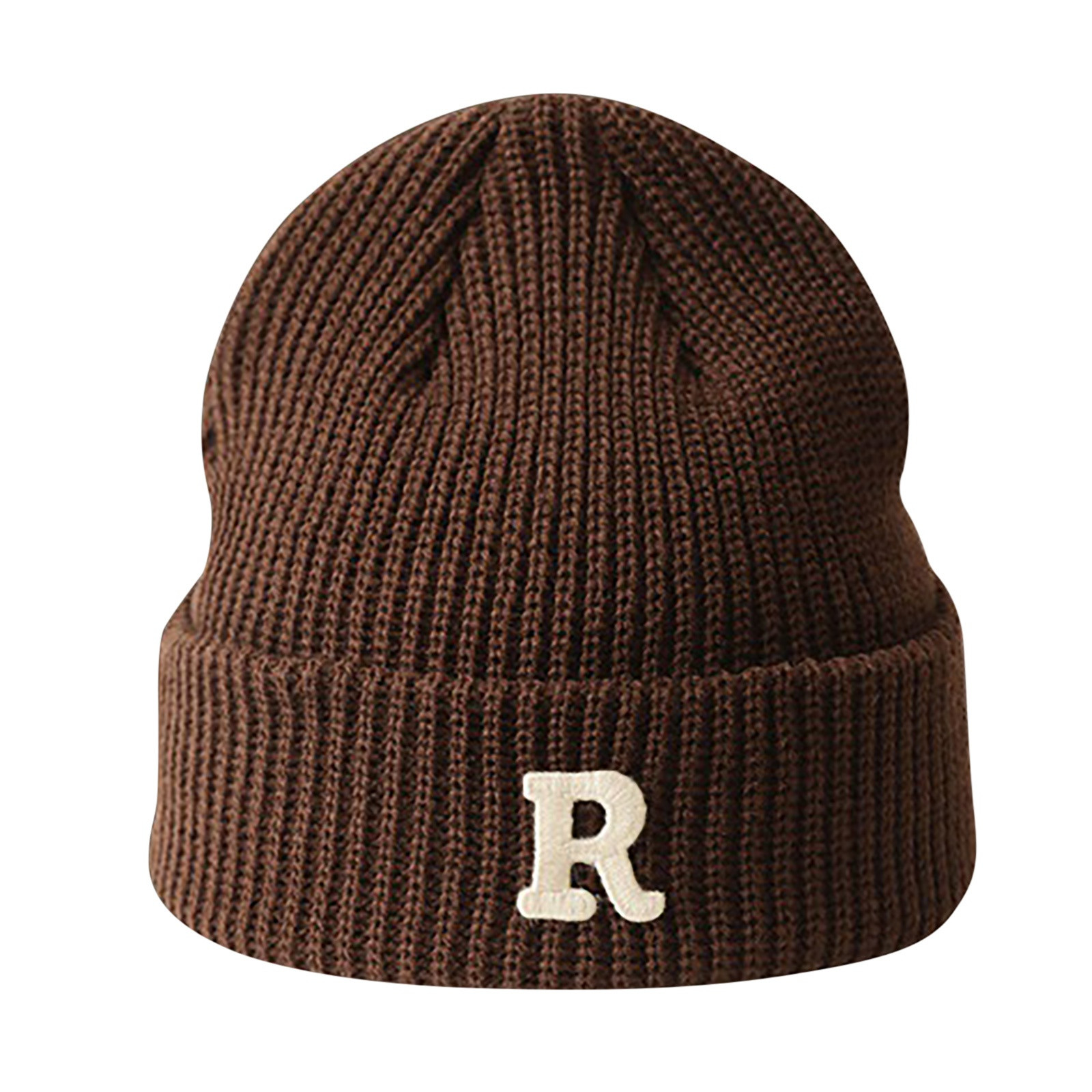 "I Drink Pond Water" Knit Beanie - Warm Acrylic Winter Hat For Men & Women (Black)