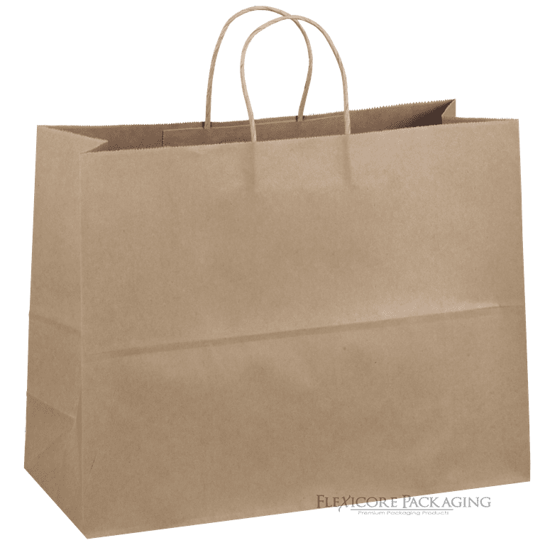 Brown Kraft Paper Bags, 16x6x12, 50ct