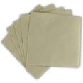 thumbnail image 1 of Brown Kraft Paper Napkins - Disposable, Biodegradable, Eco-Friendly Bulk Unbleached Kraft Lunch Napkin 1-PLY for Restaurants, Home, Parties, BBQ, and Crafts - Natural Tan 13x12 Unfolded (1000), 1 of 4