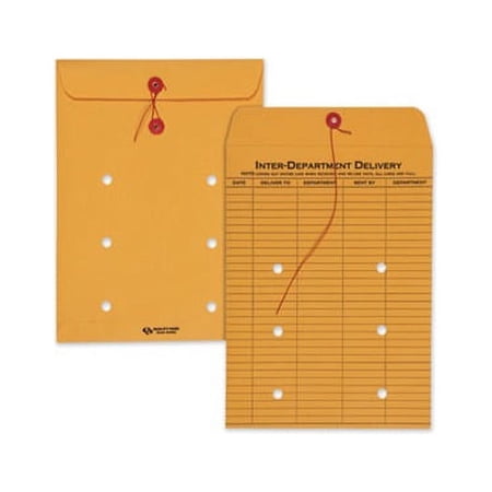 Quality Park, QUA63462, Standard Inter-department Envelopes, 100 / Box, Brown Kraft