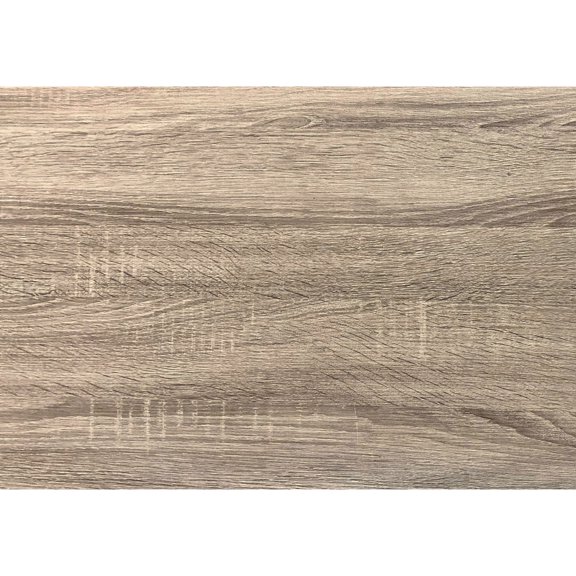 Brown Laminate with Black Metal | Home Office Work | All-Sided Finished Desk