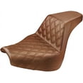 thumbnail image 1 of Brown Lattice-Stitch Step-Up Seat, 1 of 1