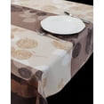 thumbnail image 1 of Brown Leaf 100% Polyester, Stain Resistant Tablecloth 94 x 59 inch, 1 of 1