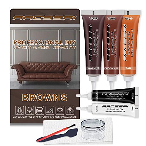 Brown Leather Repair Kits for Couches Vinyl and Leather Repair Kit