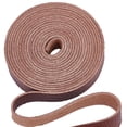 thumbnail image 1 of Brown Leather Strap Strip 0.5 Inch Wide 79 Inch Long Lychee Pattern Leather Belt Strips Wrap Single Sided Flat Cord Crafts Clothing Jewelry, 1 of 7
