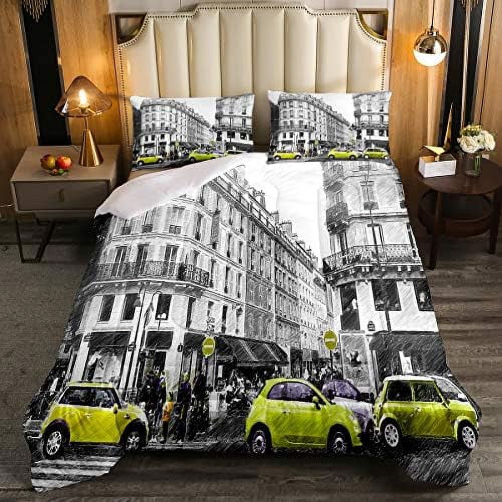 Brown Leopard Down Comforter Tie Dye Bedding Set African Safari Animals Comforter Set For Kids