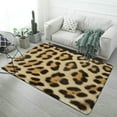 thumbnail image 1 of Brown Leopard Print Area Rugs Carpet Suitable for Living Room Kitchen Bedroom Laundry Room Home Decorations, 1 of 7