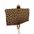 thumbnail image 1 of Brown Leopard Print Beach Towels Oversized Super Absorbent, Classic Abstract Animal Patterned Lightweight Bath Towel Quick Dry Sets For Bathroom/Pool/Rv Camping/Beach Play/Gym Room/Picnic 30"x60", 1 of 8