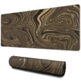 thumbnail image 1 of Brown Line Line Theme&nbsp;desk Mouse Padwaterproofno Slip&nbsp;for Office Home Work Gaminggaming Mouse PadRubber Base Mousepad with Stitched Edges 31.5x11.8inches, 1 of 7