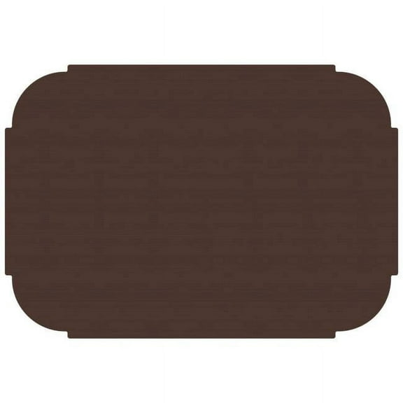 Brown Linenized Paper Placemats 50 Per Pack