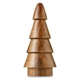 Brown Mango Wood Christmas Tree Tabletop Decoration, 8 in, by Holiday