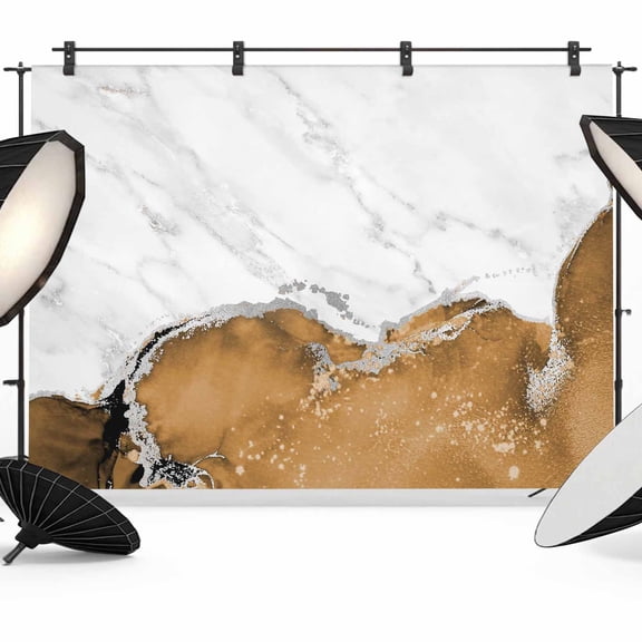 Brown Marble Texture Photography Backdrop 7x5FT, Abstract Retro Wave Photo Backdrops, Background for Photography Studio Photo Studio Background, Back Drop for Photoshoot