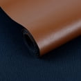 thumbnail image 1 of Brown Marine Vinyl PU Faux Leather Fabric Home Decor Fabric for Crafts DIY Outdoor Upholstery 53" Wide, 1 of 5
