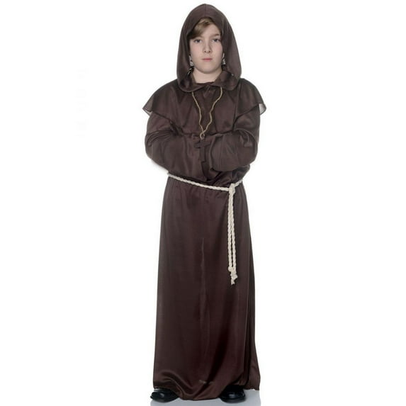Brown Monk Robe Child Halloween Costume