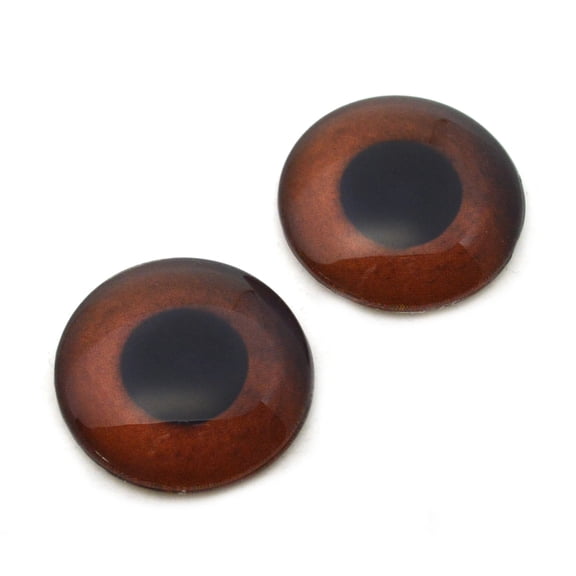 Brown Monkey Glass Eyes