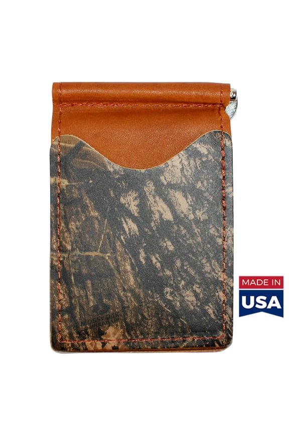 Brown Mossy Oak - Full Grain Leather