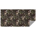thumbnail image 1 of Brown Mushroom Daisy Dark Pattern Rectangle Tablecloth 60"x120",Waterproof Polyester Rectangle Table Cloth, Wipeable Spillproof Polyester Tablecloth for Dining, Camping, Indoor and Outdoor, 1 of 6