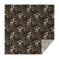 thumbnail image 1 of Brown Mushroom Daisy Dark Pattern Square Tablecloth,Waterproof Square Table Cover,Wipeable Spillproof Washable Table Cover for Home Kitchen Party Decor 42"X42"(107x107cm), 1 of 6