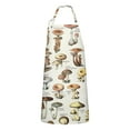 thumbnail image 1 of Brown Mushroom Label Light Pattern Apron-Garden Aprons for Women with Pockets-Cotton Linen Waterproof Kitchen Cooking Gardening Aprons Adjustable for Kitchen,Cooking,BBQ and Salon 33x27 Inch, 1 of 7