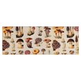 thumbnail image 1 of Brown Mushroom Label Light Pattern Kitchen Rug Mat,Kitchen Runner Rugs Non Skid Washable,Decorative Kitchen Floor Mats for Kitchen,Sink,Laundry,17"X47", 1 of 5