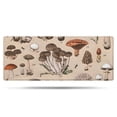 thumbnail image 1 of Brown Mushroom Specimen Beige Pattern Bathroom Rugs Mat,Non Slip Microfiber Bathroom Rug,Rubber Backing,Soft Bathroom Mats for Bathroom Floor,Tub and Shower,60x24in(150x60cm), 1 of 3