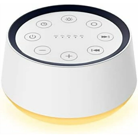 Brown Noise Sound Machine with 30 Soothing Sounds 12 Colors Night Light White Noise Machine for Adults Baby Kids Sleep Machines Memory Function 36 Volume Levels 5 Timers for Home Office Travel