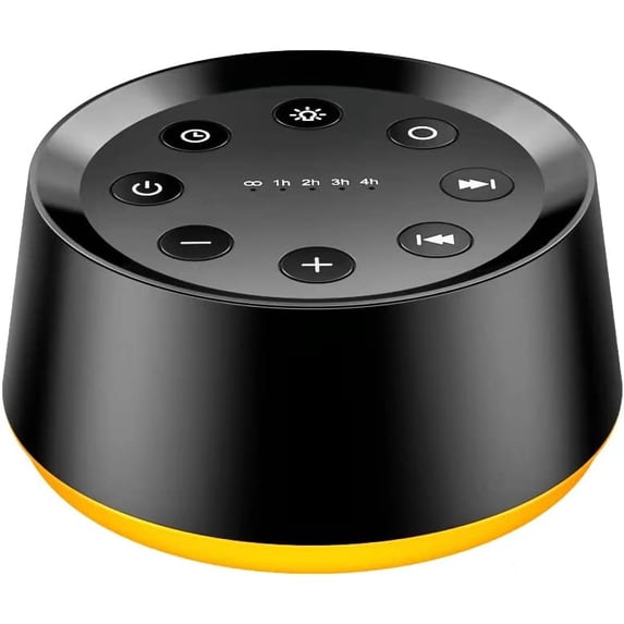 Brown Noise Sound Machine with 30 Soothing Sounds 12 Colors Night Light ...