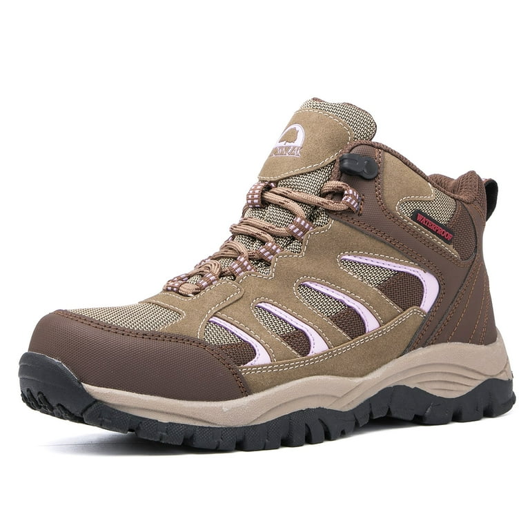 Brown Oak Womens Waterproof Outdoor Casual Trekking Camping