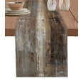 thumbnail image 1 of Brown Oil Painting Abstract Geometric Table Runner Home Wedding Table Mat Centerpieces Decoration Party Dining Long Tablecloth, 1 of 5
