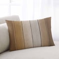 thumbnail image 1 of Brown Ombre Standard Size Pillow Cover, Pillowcase Protectors with Zipper, Breathable Decorative Throw Pillow Case Cover, Vintage Country Wooden Pillow Shams for Couch Sofa 20x26Inch, 1 of 8