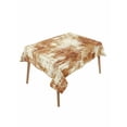 thumbnail image 1 of Brown Ombre Table Cloth, Waterproof Tablecloth for Rectangle Tables, Gradient Abstract Art Vintage Reusable Washable Fabric Table Cover for Restaurant Kitchen Dining Tables 60"x84", 1 of 9