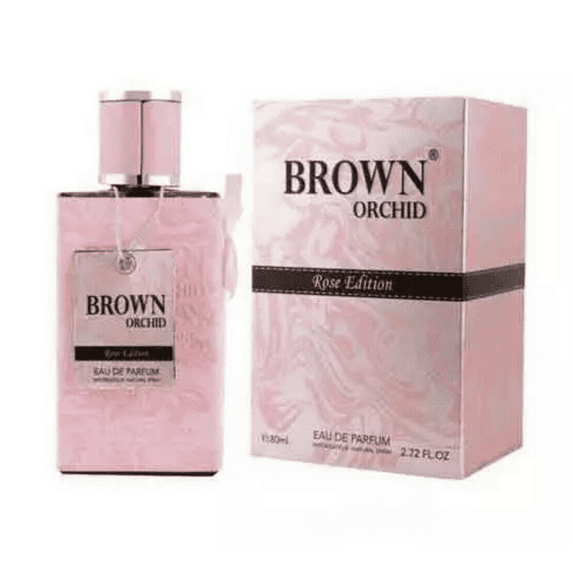 Brown Orchid - ROSE Edition - Eau De Parfum - 8 ML (3.3 Fl. oz) by Fragrance World
