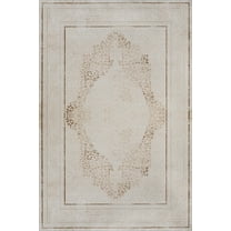 Brown Oriental Area Rugs for Living Room Washable Rugs Boho Moroccan Area Rug Soft Neutral Geometric Bohemian Carpet Distressed Indoor Rug for Bedroom Dining Room Office Foldable Nonslip Rug