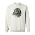 thumbnail image 1 of Brown Owl Sketch Sweatshirt Men -Image by Shutterstock, Male Large, 1 of 4