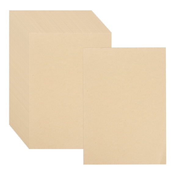 Supvox Wood Pulp Cardstock Paper Thick Sheets for Handmade Crafts 1Pack ...