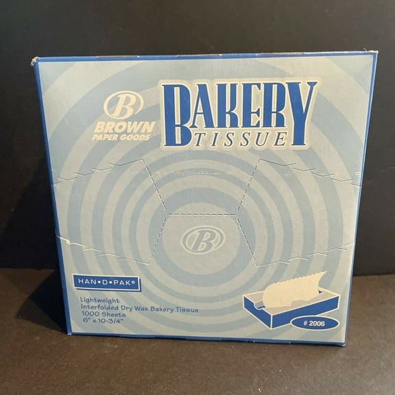 Brown Paper Goods Bakery Tissue 6x103/4 1000 Sheets