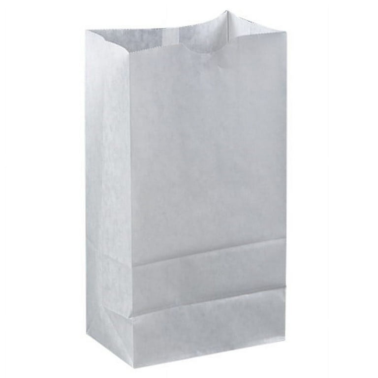 Choice 8 lb. Natural Kraft Waxed Paper Bag - 1000/Case