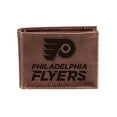 thumbnail image 1 of Brown Philadelphia Flyers Bi-Fold Leather Wallet, 1 of 1