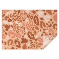 thumbnail image 1 of Brown and Pink Of Leopard Print Rectangle Tablecloth 60"x84",Waterproof Polyester Rectangle Table Cloth, Wipeable Spillproof Polyester Tablecloth for Dining, Camping, Indoor and Outdoor, 1 of 5